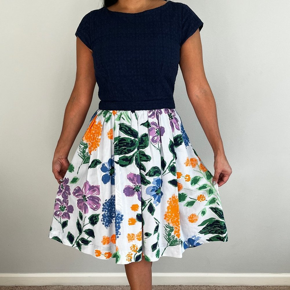 Boden Midi Floral Dress